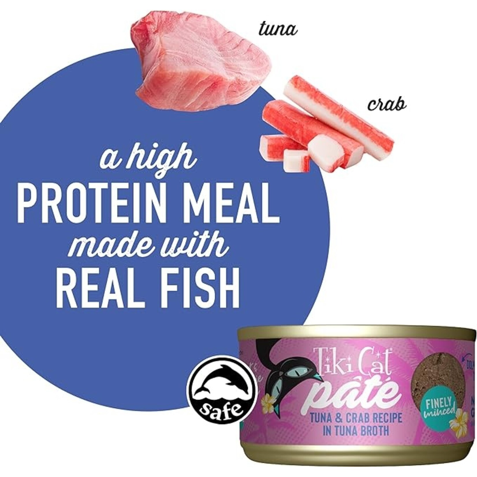 Tiki Cat Tiki Cat Grill - Tuna & Crab Pate 2.8oz (case 12)