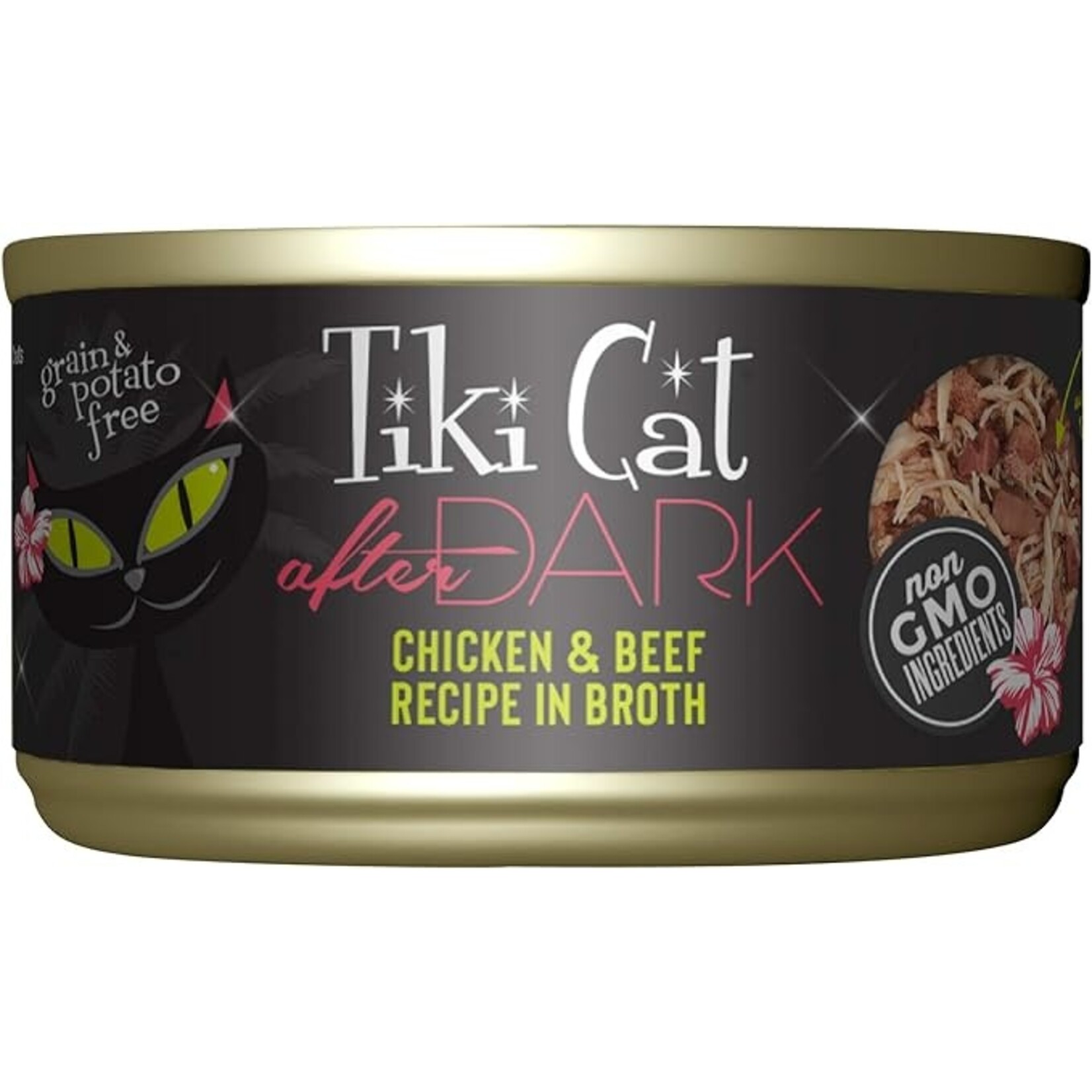 Tiki Cat Tiki Cat After Dark - Chicken & Beef 2.8oz (case 12)