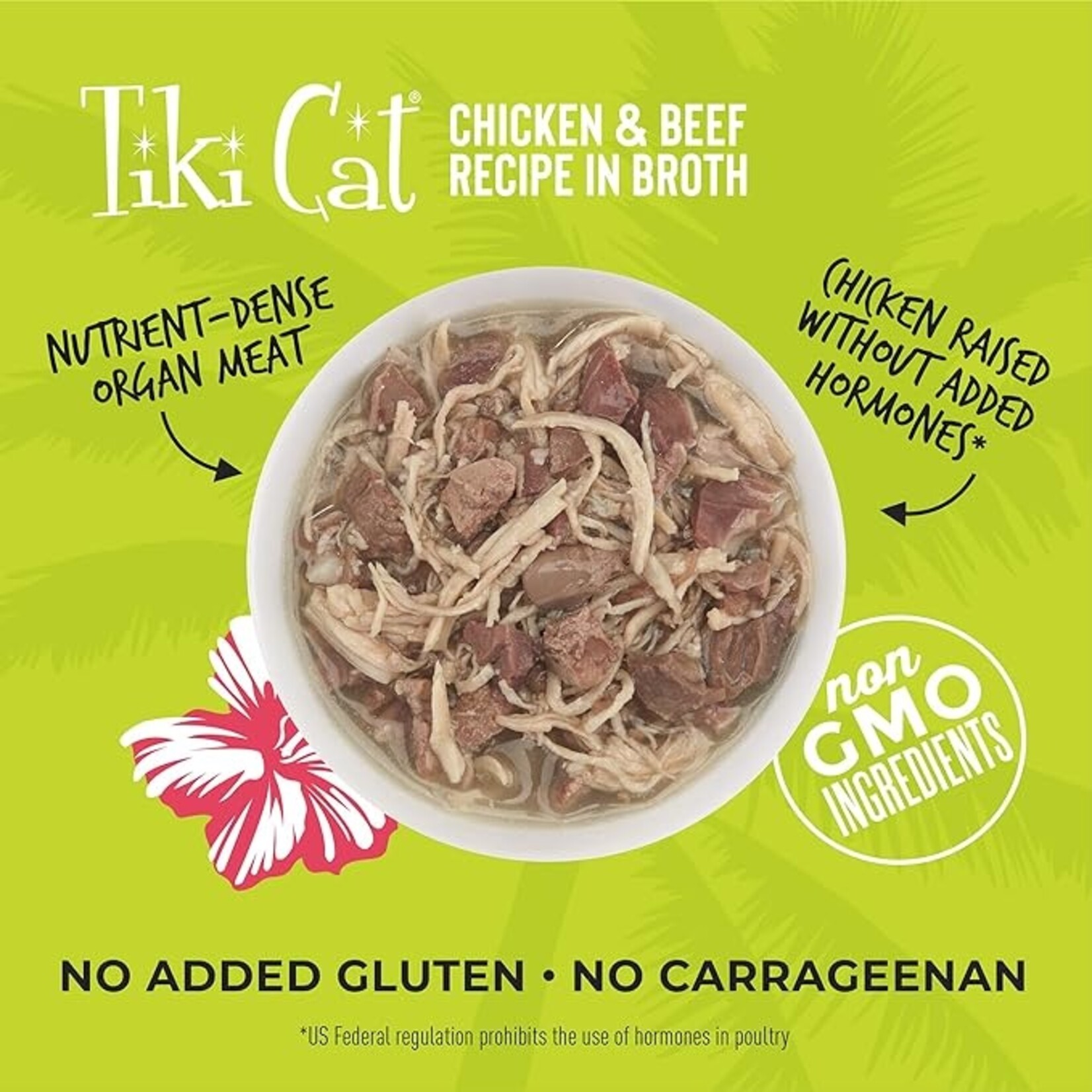Tiki Cat Tiki Cat After Dark - Chicken & Beef 2.8oz (case 12)