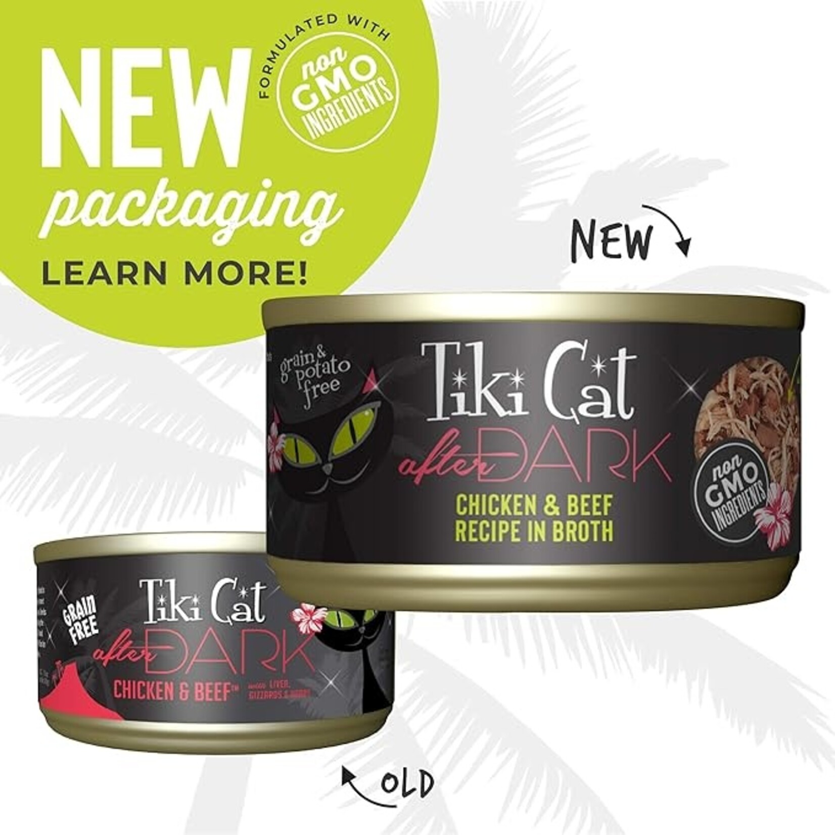 Tiki Cat Tiki Cat After Dark - Chicken & Beef 2.8oz (case 12)