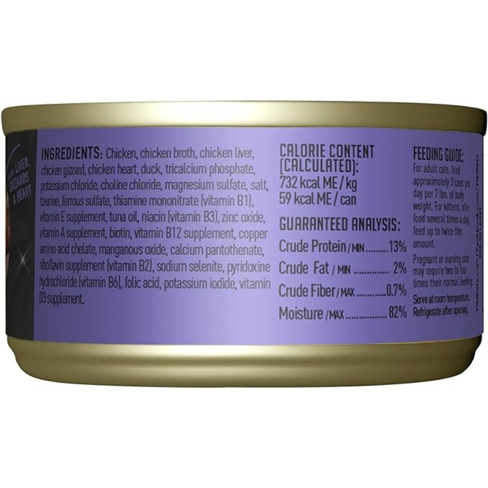 Tiki Cat Tiki Cat After Dark - Chicken & Duck 2.8oz (case 12)