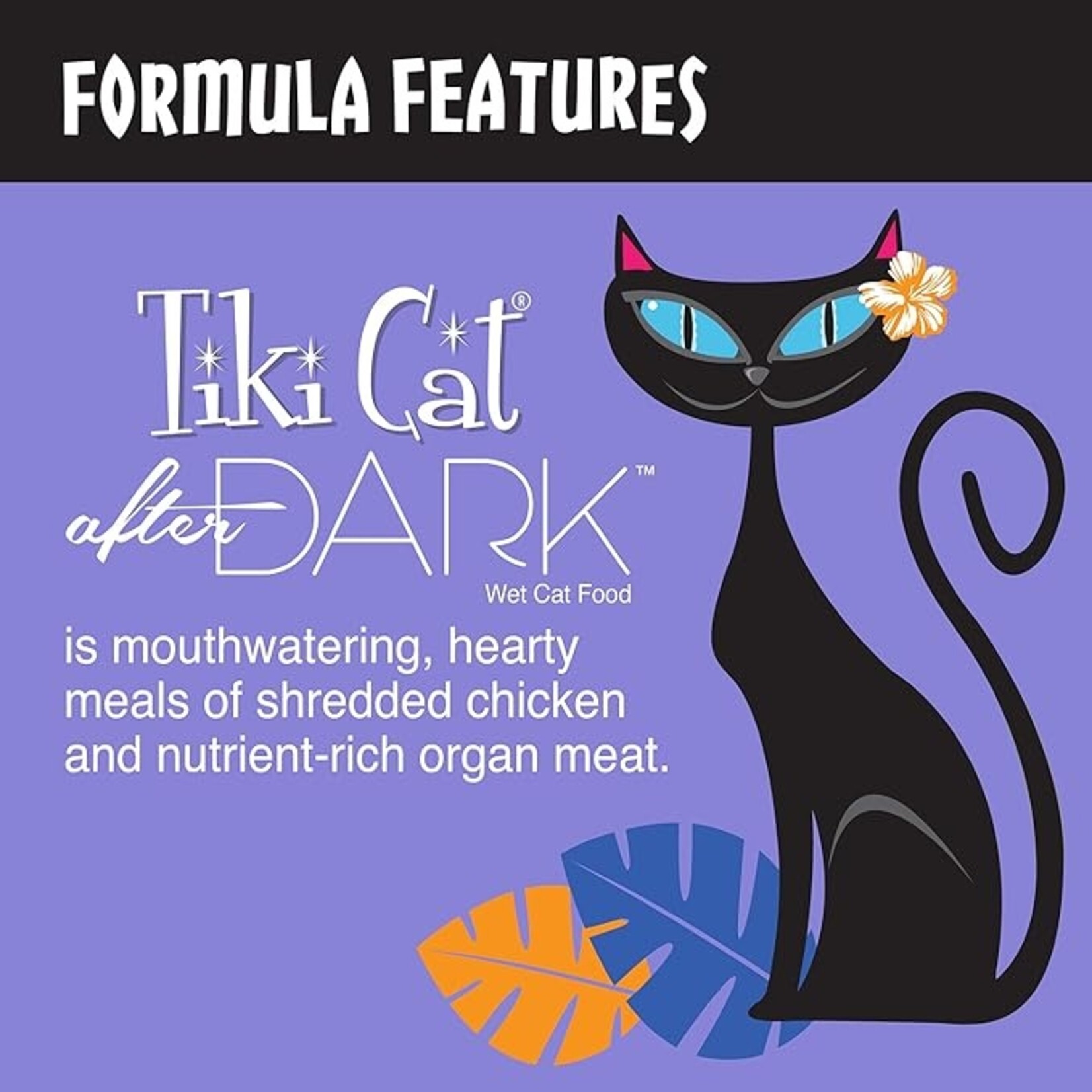 Tiki Cat Tiki Cat After Dark - Chicken & Duck 2.8oz (case 12)