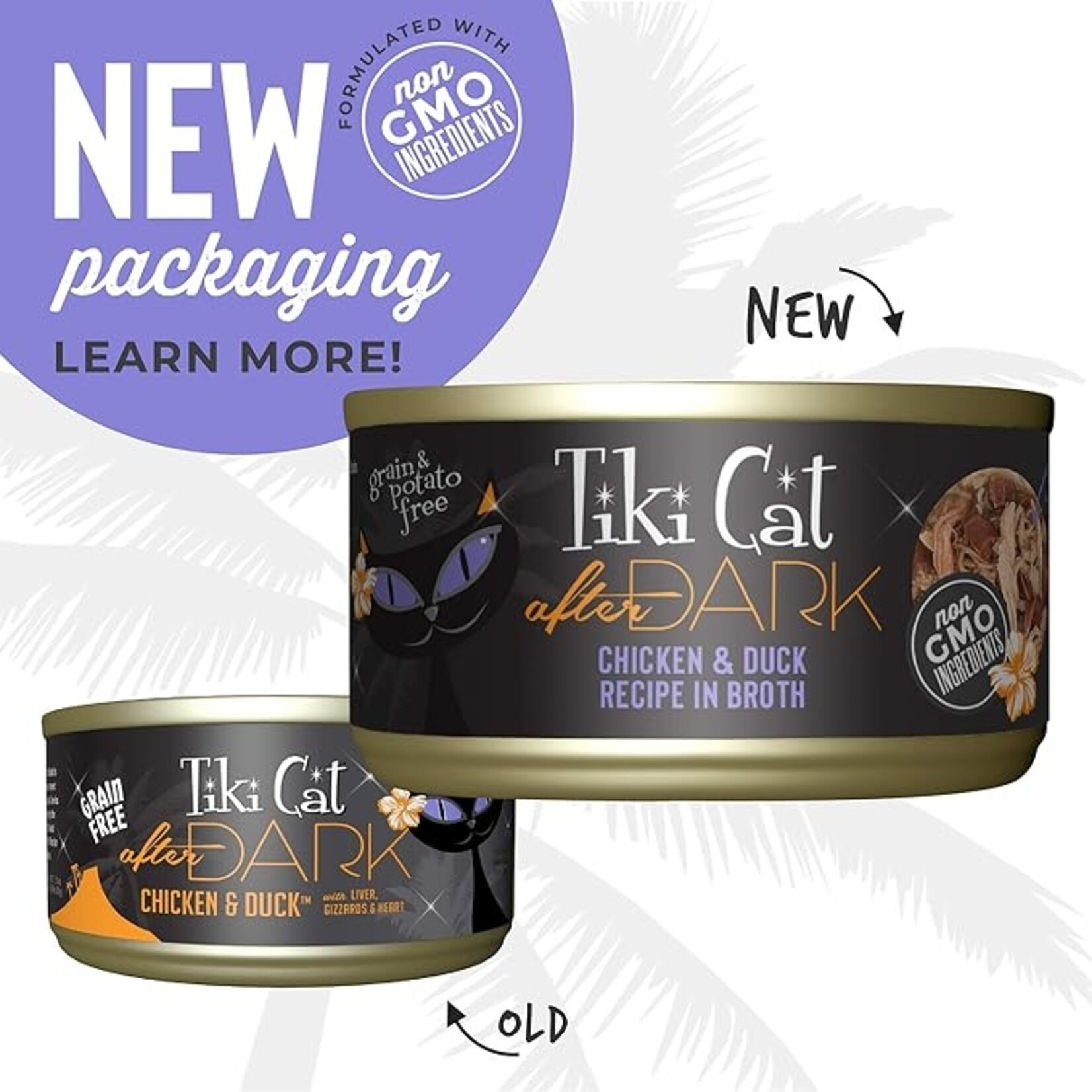 Tiki Cat Tiki Cat After Dark - Chicken & Duck 2.8oz (case 12)