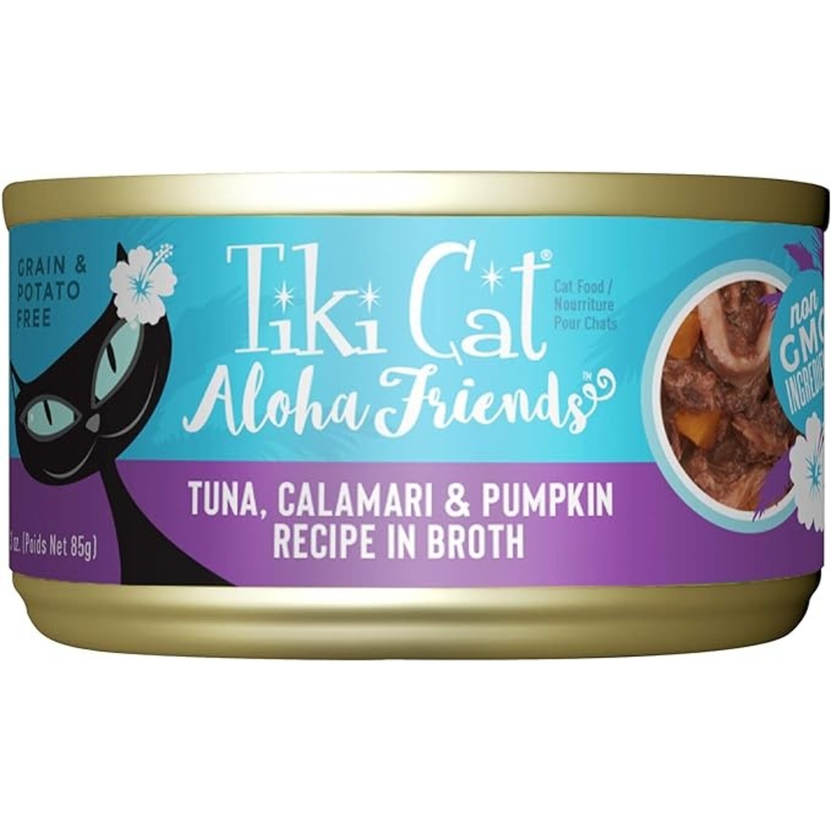 Tiki Cat Tiki Cat Aloha Friends - Tuna & Calamari 3oz (case 12)