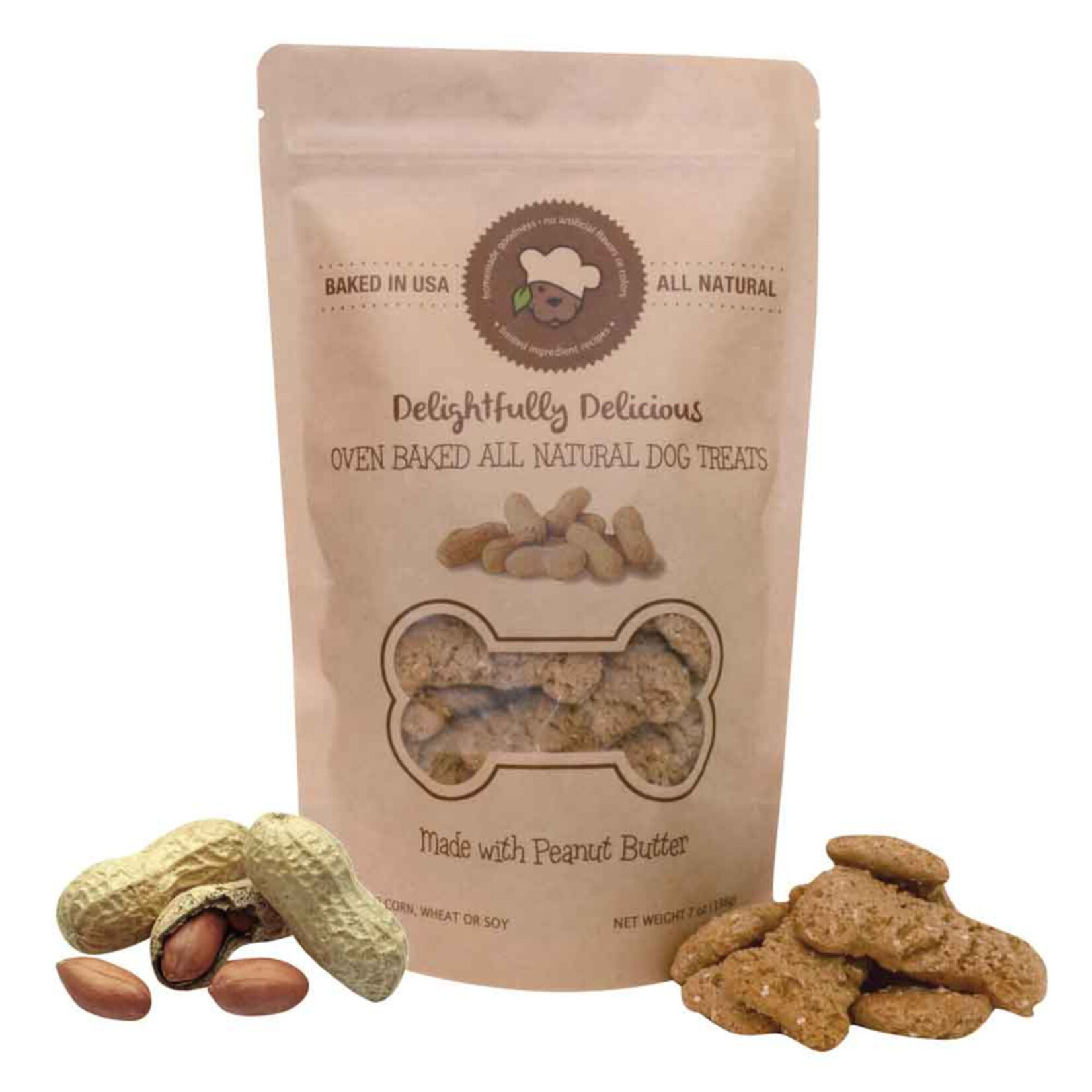 Delightfully Declicious Delightfuly Delicious Peanut Butter 7oz