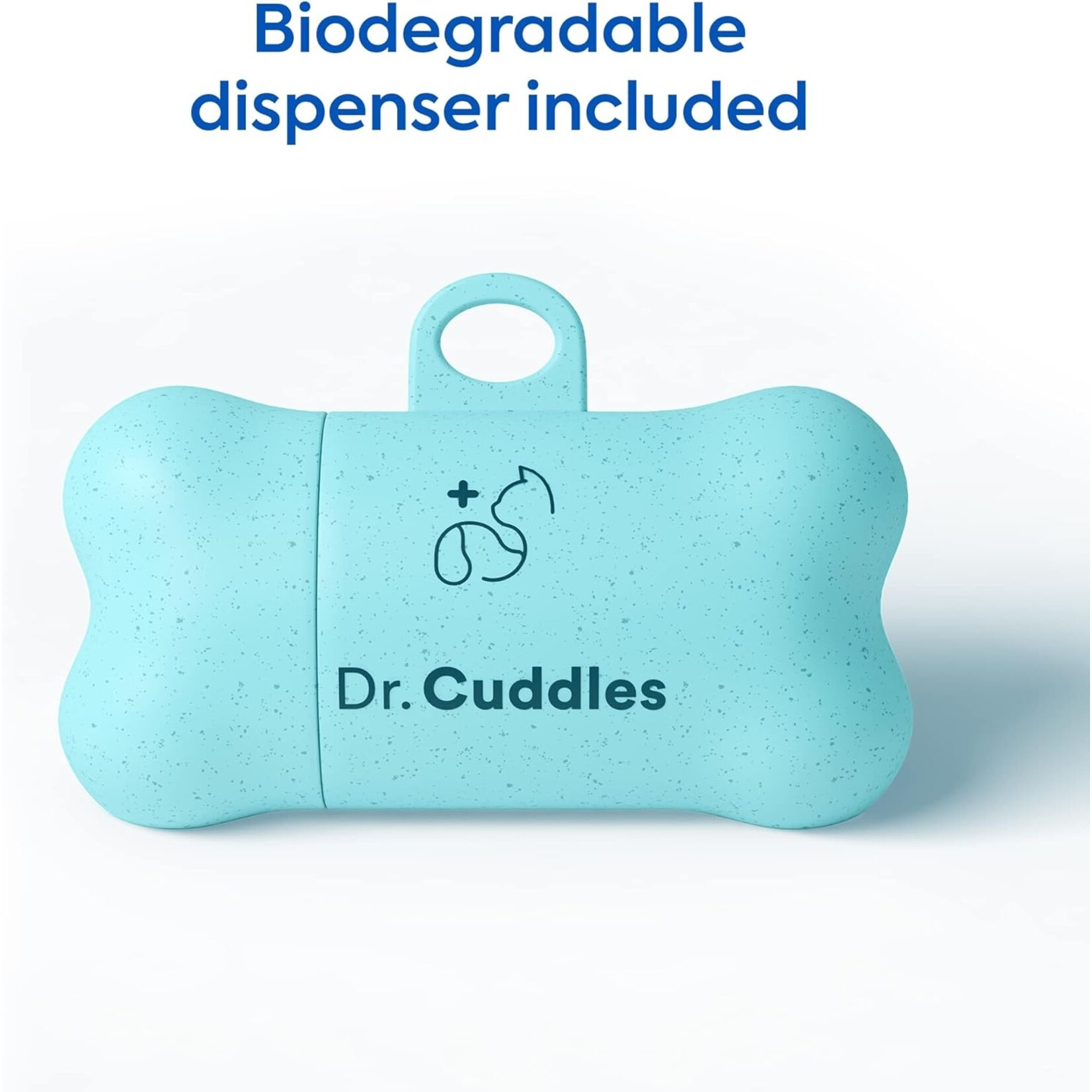 Dr. Cuddles 150 count poop bags w/ dispenser