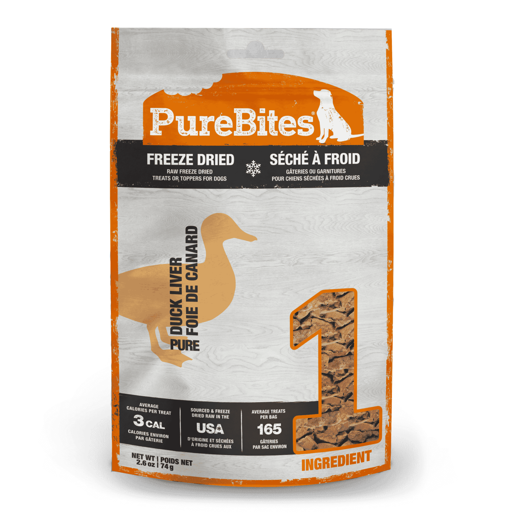 Pure Bites PureBites Duck Liver 2.6oz