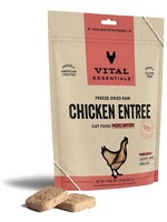 VITAL ESSENTIALS Vital Essentials Cat Freeze Dried Mini Patties Chicken 3.75oz