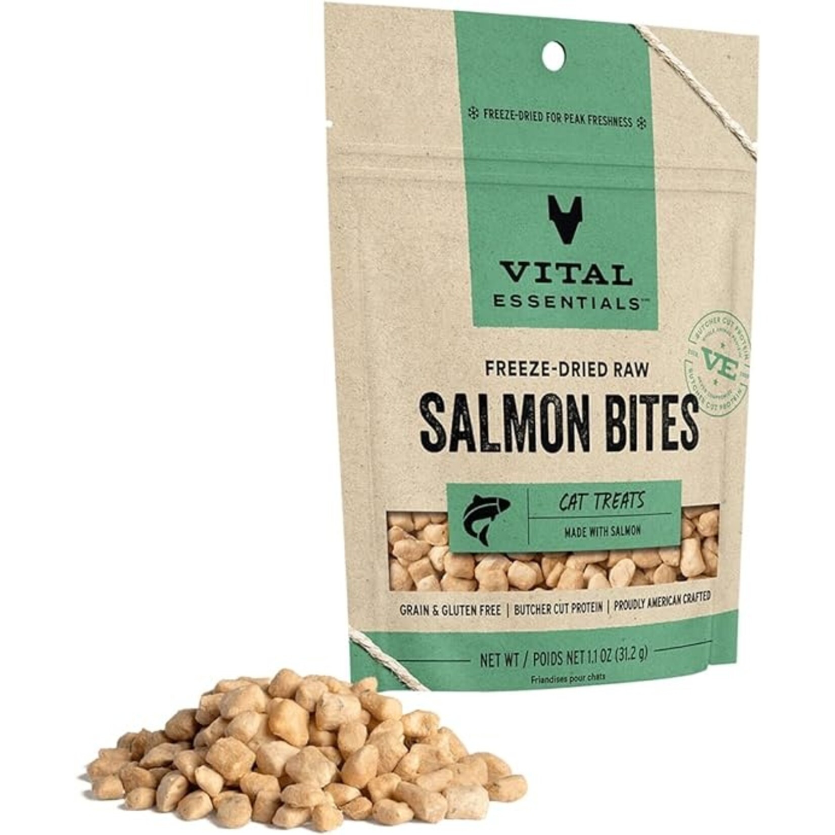 VITAL ESSENTIALS Vital Cat Salmon FD 1.1 oz