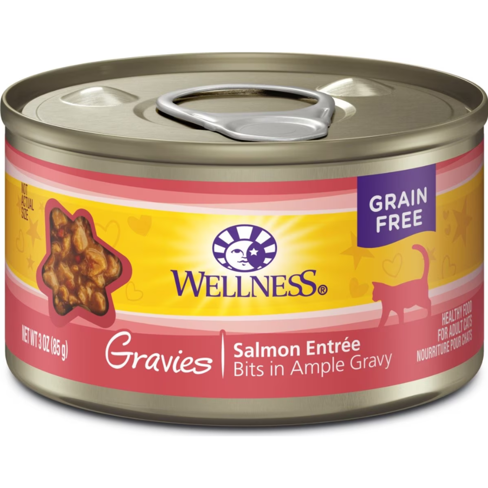 Wellness Wellness Cat Grain Free Salmon Gravies 3oz (case 12)