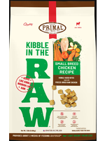 Primal Primal Small Breed Dog Food Kibble in the Raw Chicken Formula 4lb