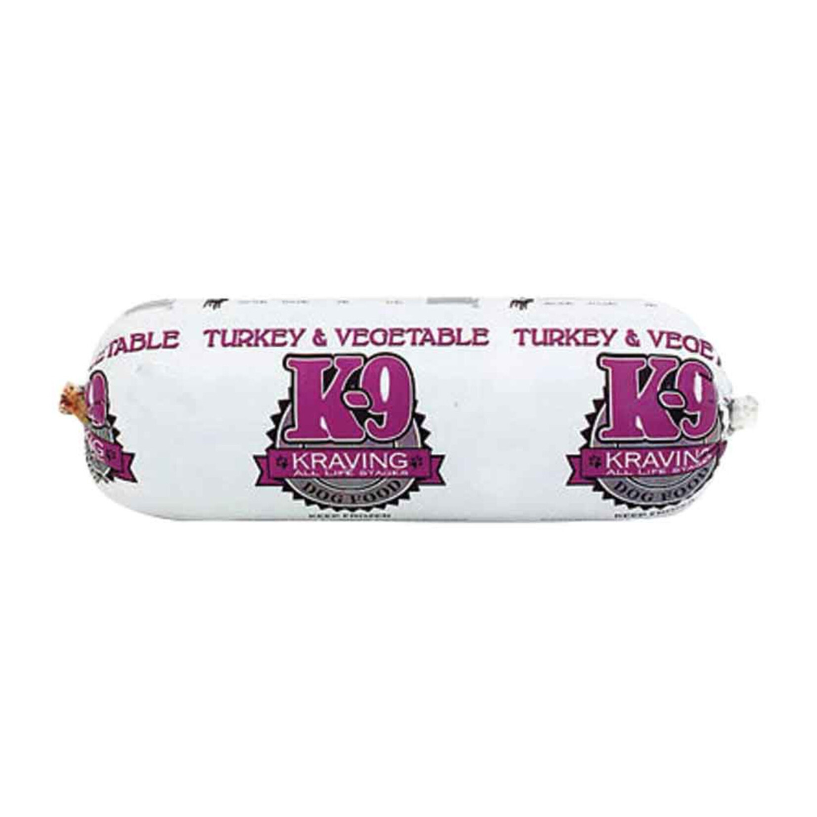 k9 Kravings K9 Cravings Turkey & Veg Chub 1lbs