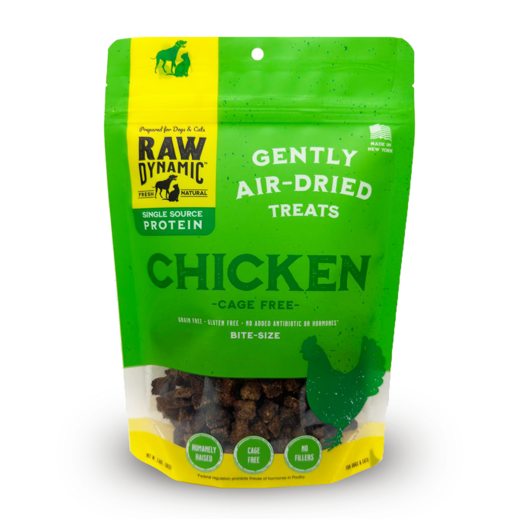 Raw Dynamic Raw Dynamic  Chicken Air Dried Dog Treats 3.6oz