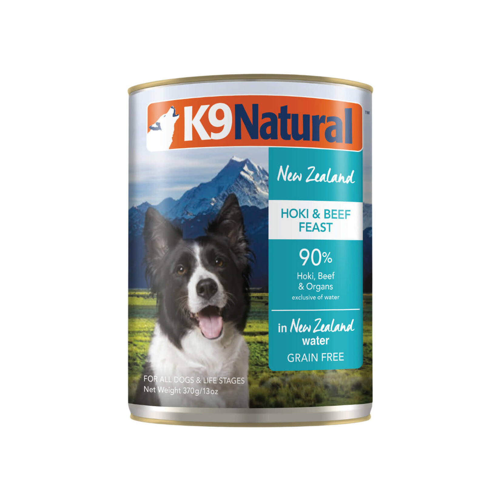 K9 Natural K9 Natural Hoki and Beef Feast Canned Grain Free Dog Food 13oz