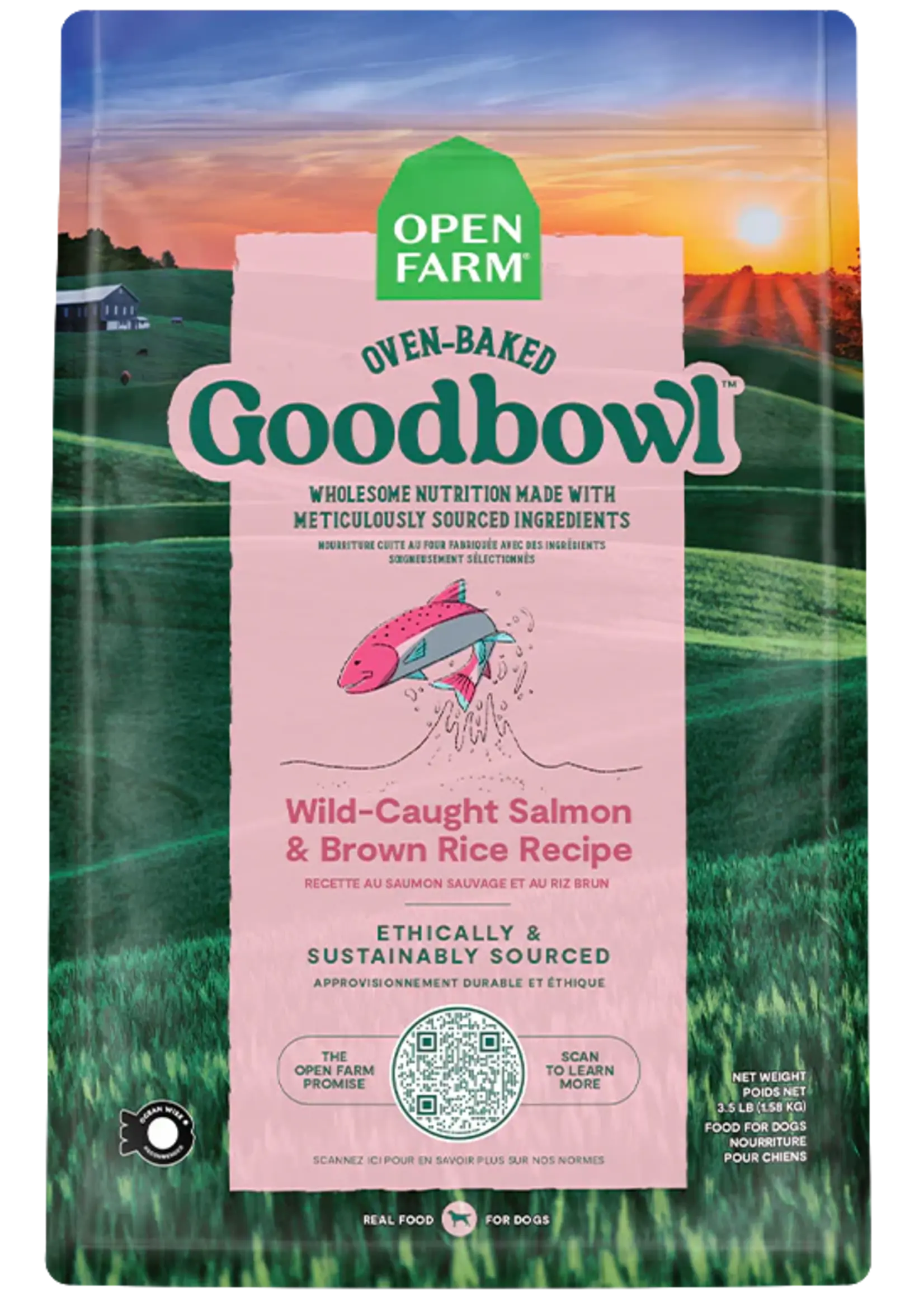 Open Farm Open Farm Dog Goodbowl Wild-Caught Salmon 3.5lb