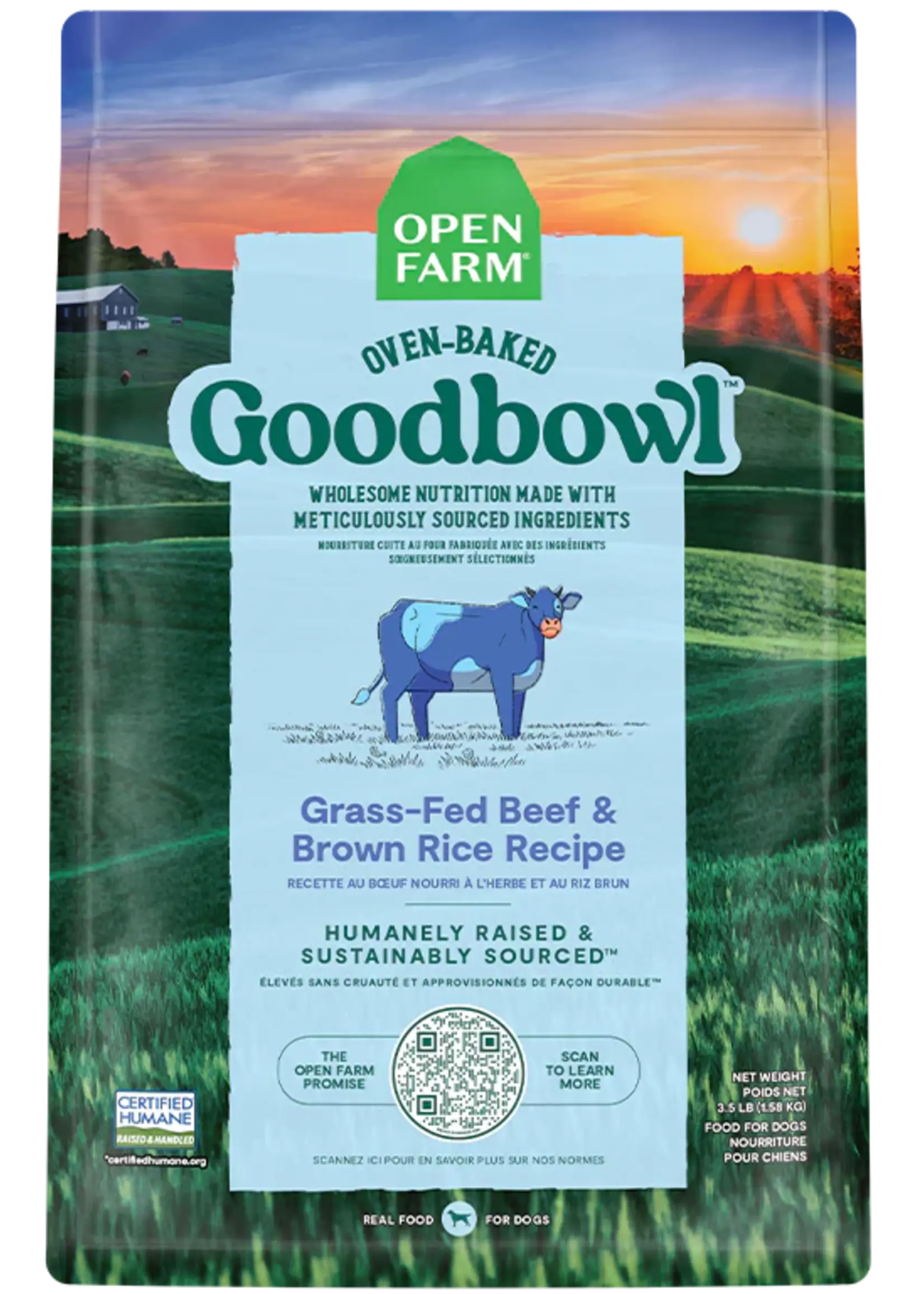 Open Farm Open Farm Dog Goodbowl Grassfed Beef 3.5lb
