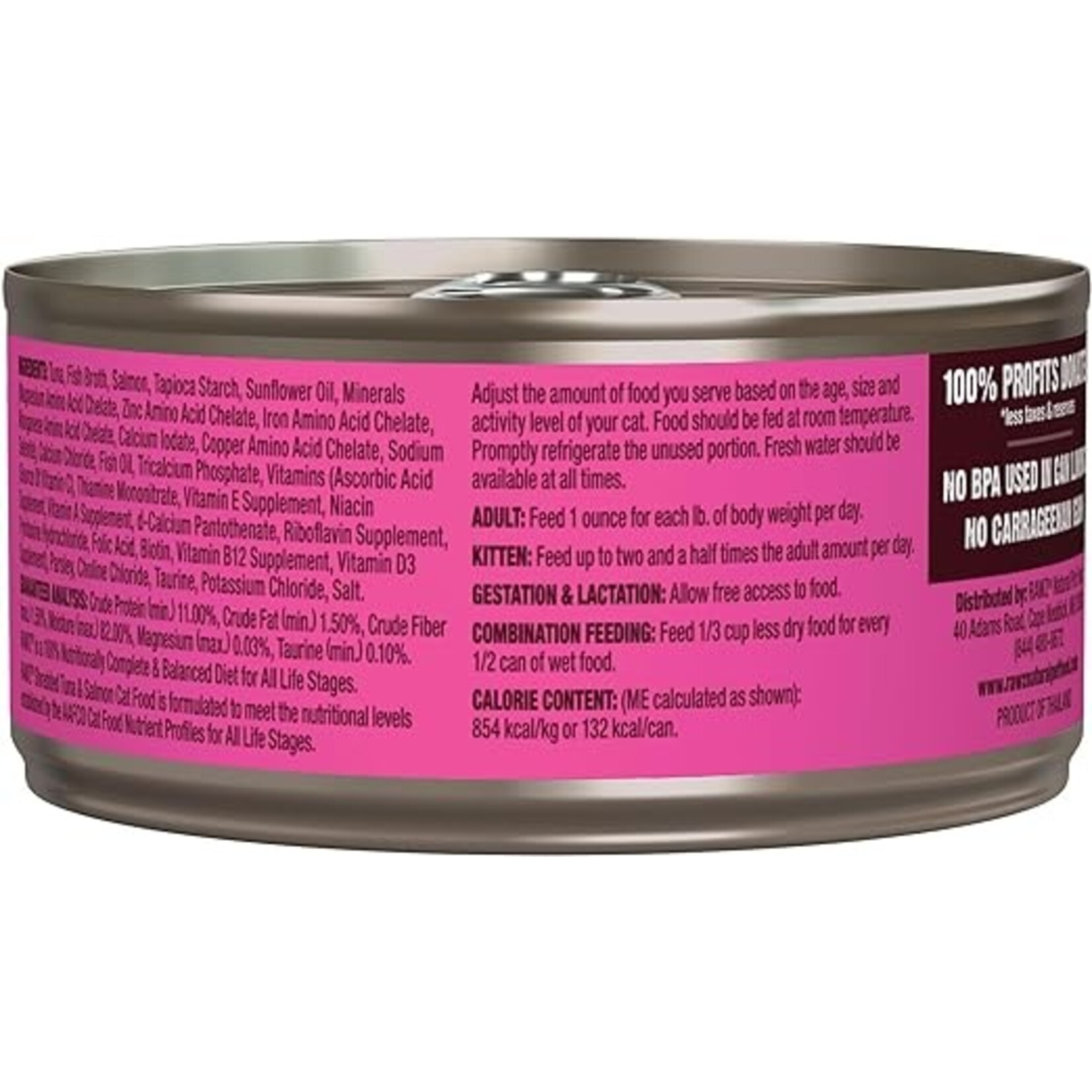 Rawz Rawz Cat Shredded Tuna & Salmon 5.5oz (case 24)