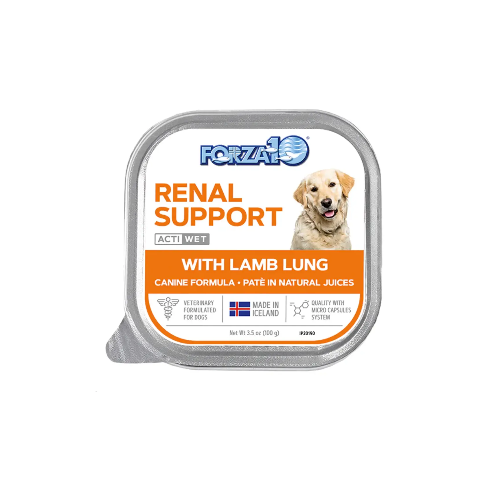 Forza10 Forza10 Active Dog Can Renal Lamb 3.5oz