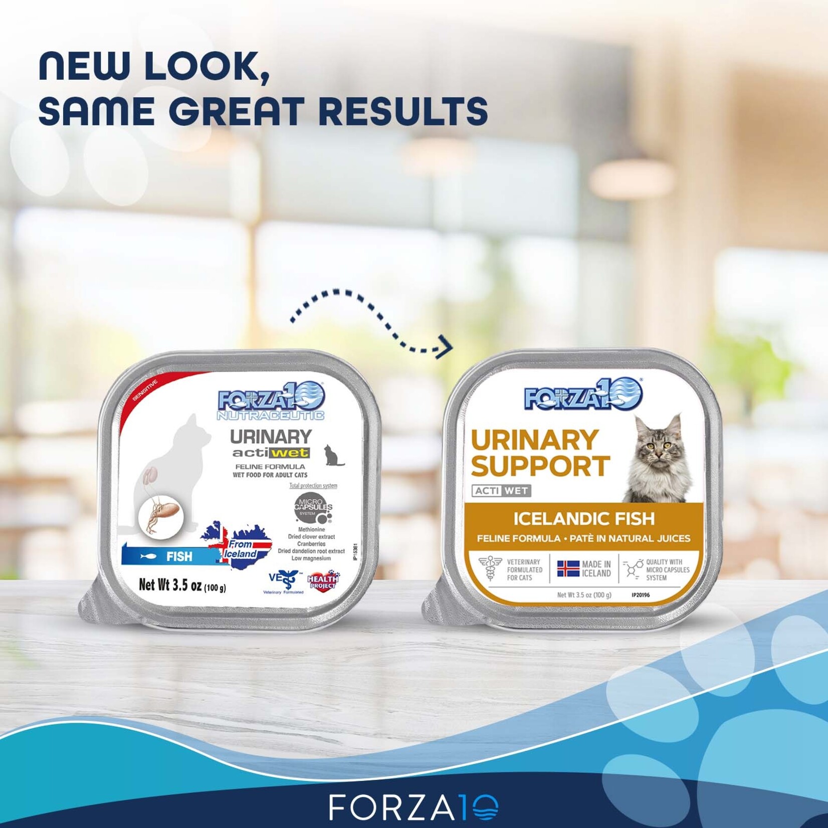 Forza10 Forza10 Active Cat Can Urinary Fish 3.5oz (case 32)