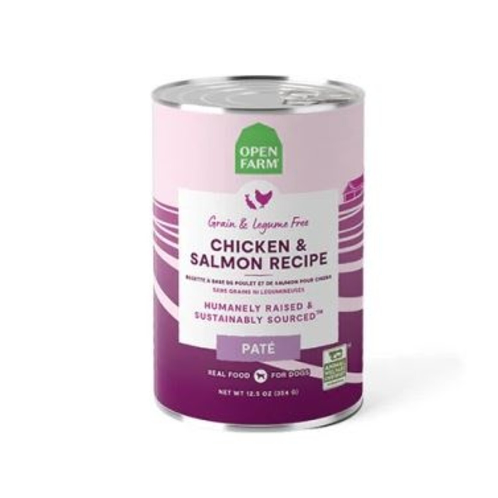 Open Farm Open Farm Dog Chicken & Salmon 12.5oz (case 12)