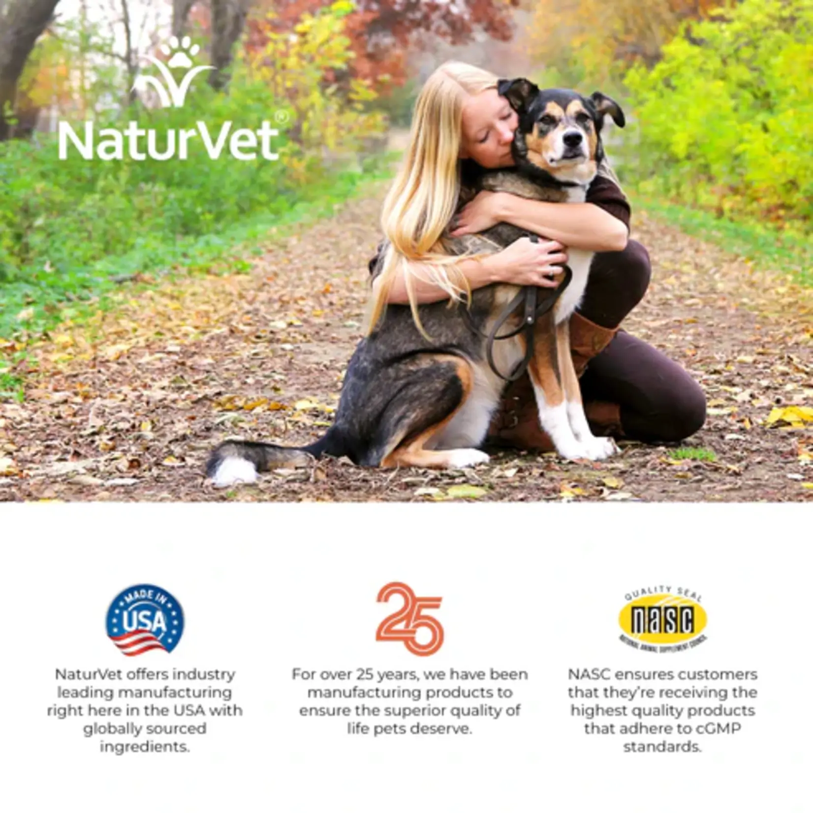 NaturVet NaturVet VitaPet Senior Glucosamine Daily Vitamin Tablets 60ct