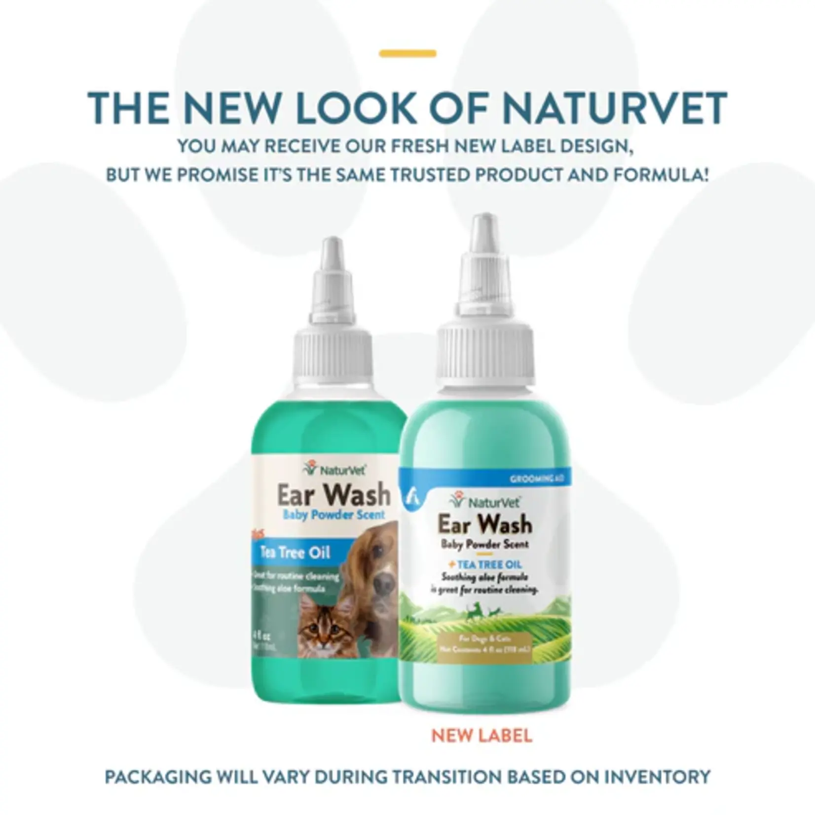 NaturVet NaturVet Ear Wash Tea Tree Oil 4oz