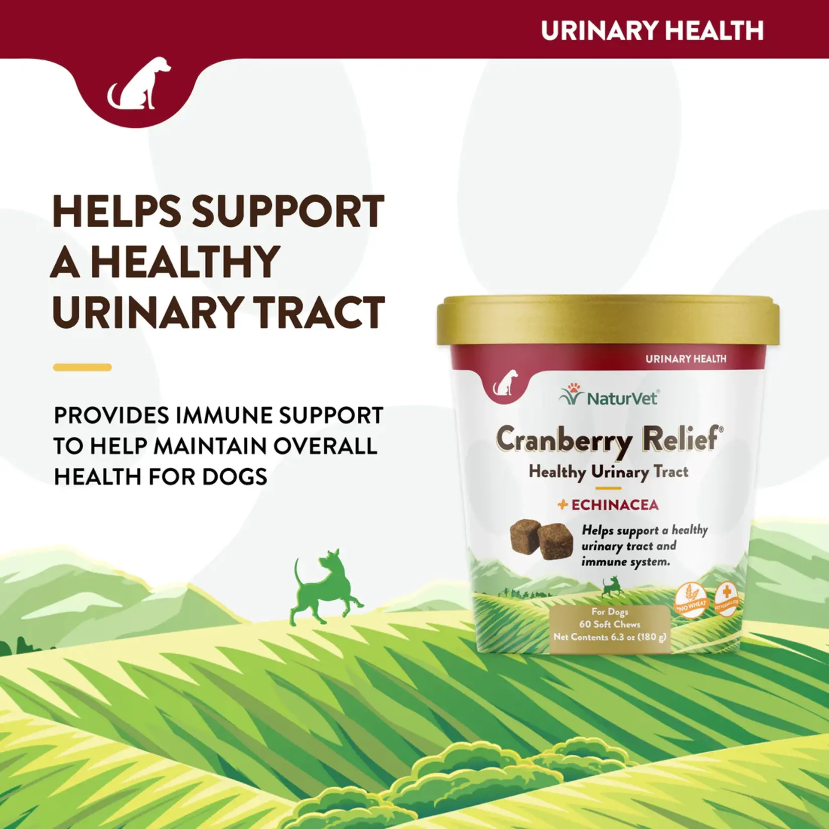 NaturVet NaturVet Cranberry Relief 60ct