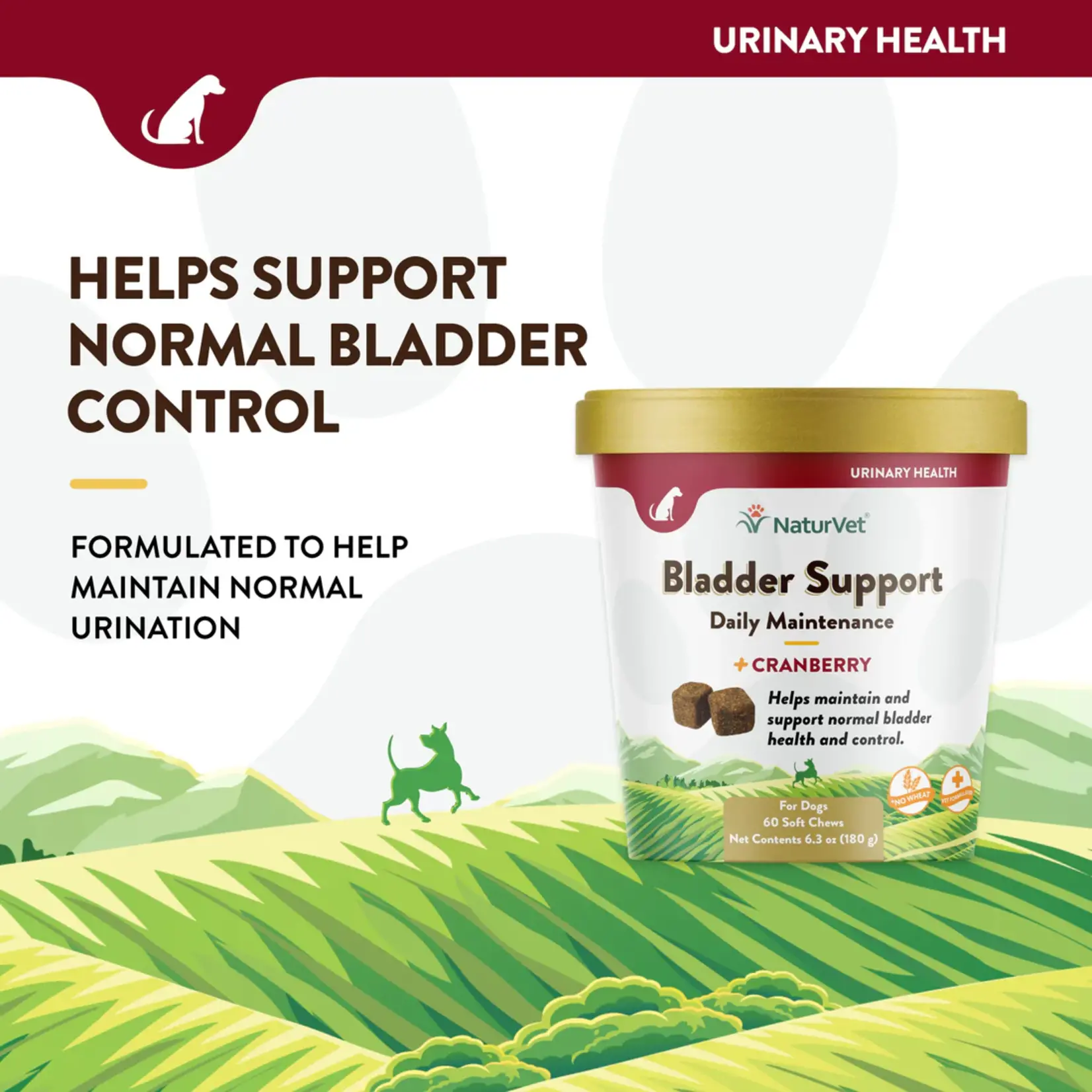 NaturVet NaturVet Bladder Support 60ct
