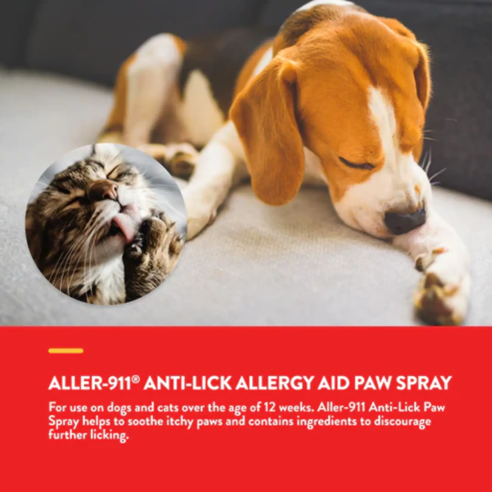 NaturVet NaturVet Allergy paw spray 911 8oz