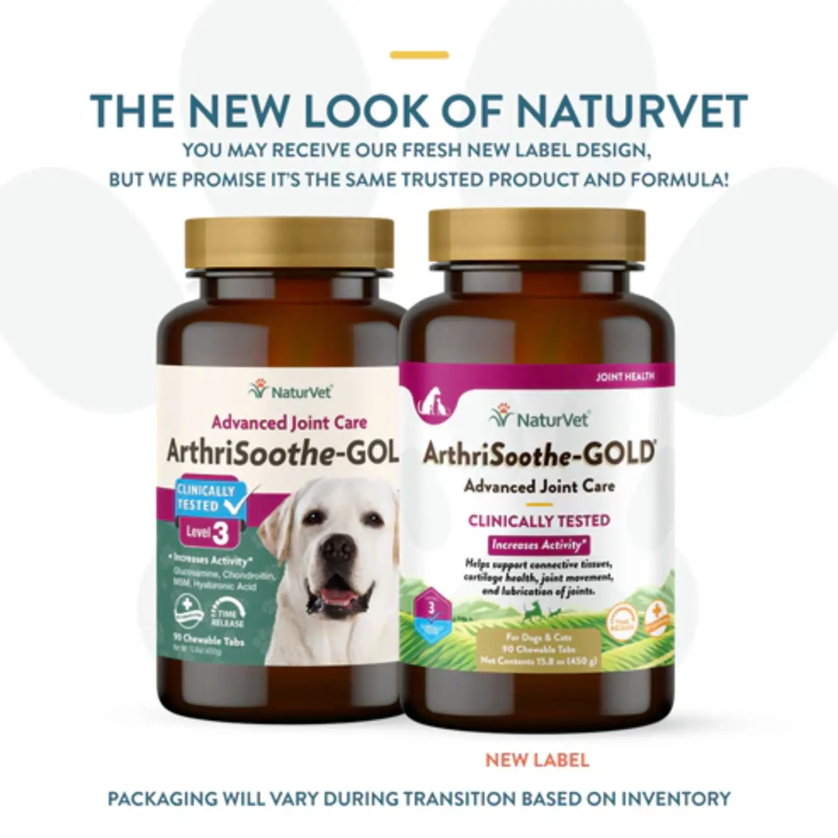 NaturVet NaturVet ArthriSoothe-Gold Advanced Care Chewable Tablets 90ct