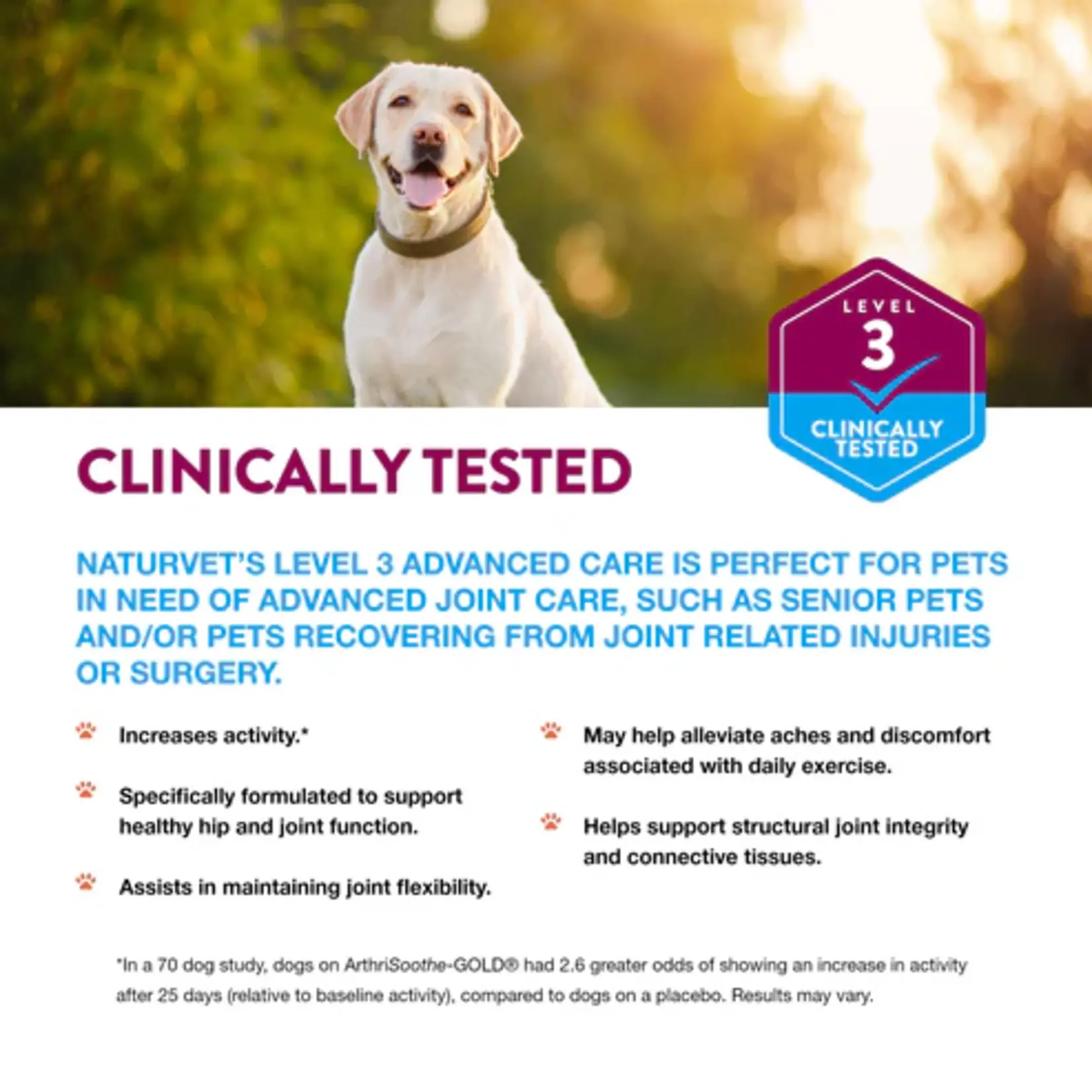 NaturVet NaturVet ArthriSoothe-Gold Advanced Care Soft Chews 180ct