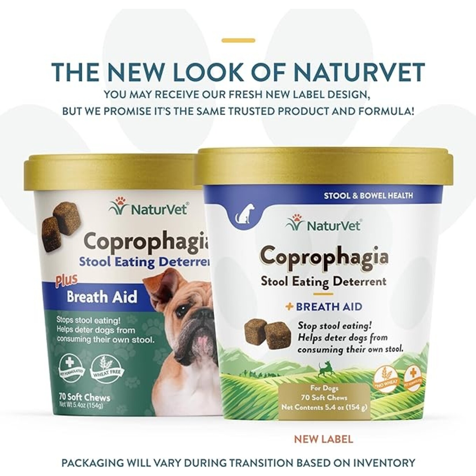 NaturVet NaturVet Coprophagia Stool Eating Deterrent Soft Chews 70ct