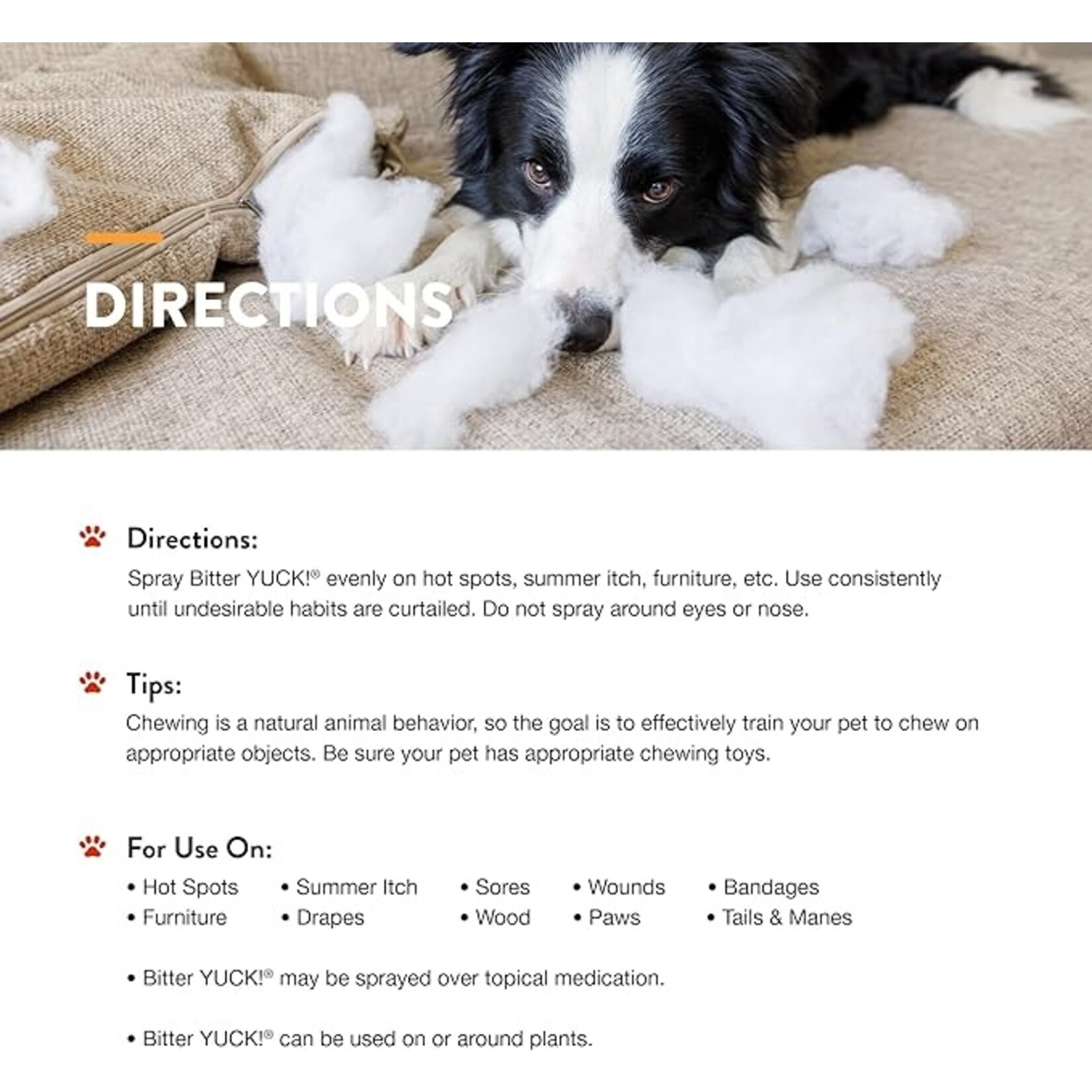 NaturVet NaturVet Bitter Yuck No Chew 16oz