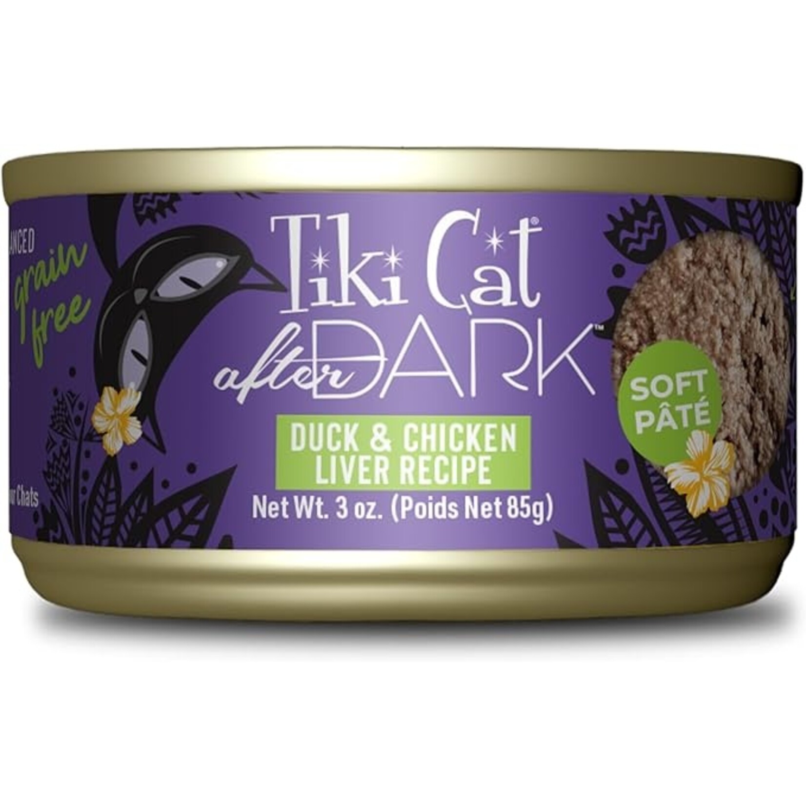 Tiki Cat Tiki Cat After Dark - Duck & Chicken Liver Pate 3oz (case 12)