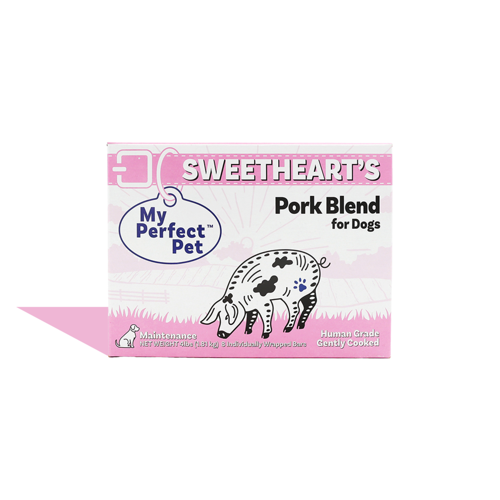 My Perfect Pet My Perfect Pet - Frozen Dog Sweetheart's Pork 4lb