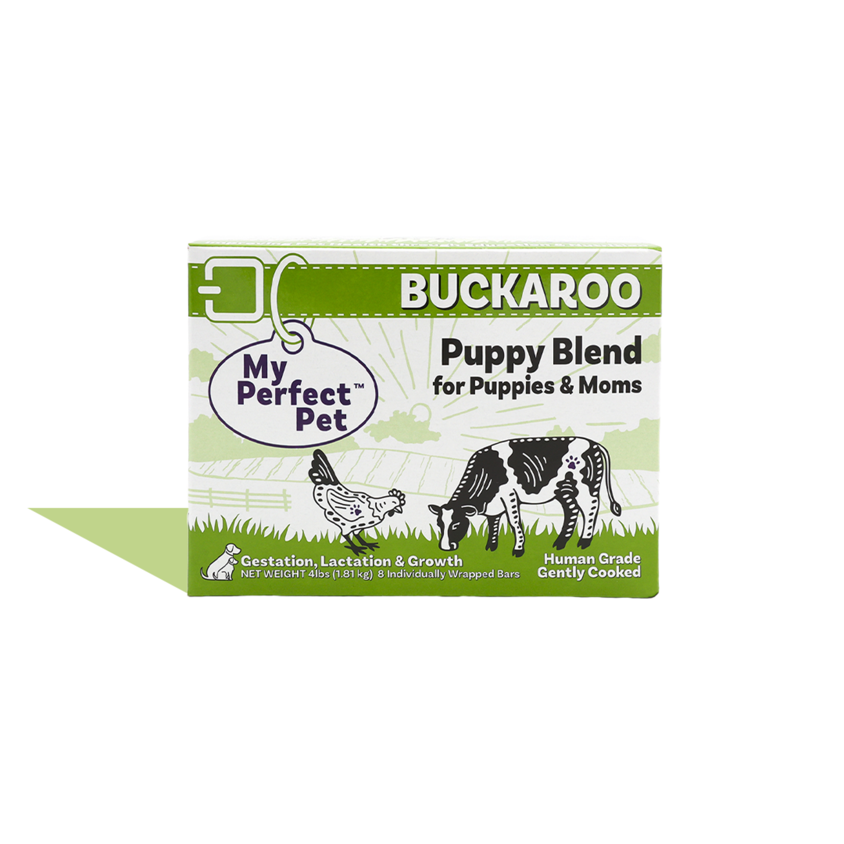 My Perfect Pet My Perfect Pet - Frozen Dog Buckaroo Puppy Blend 4lb
