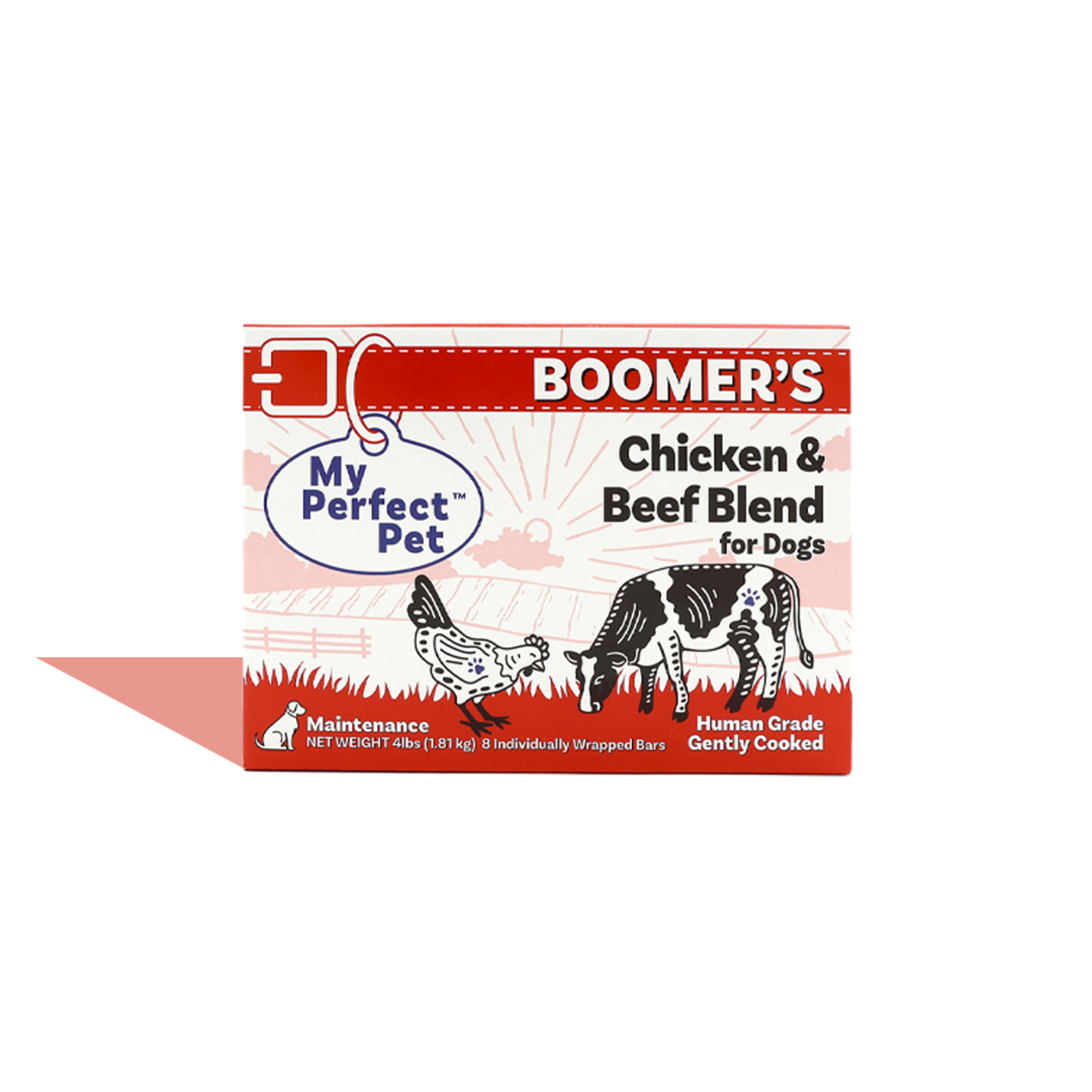 My Perfect Pet My Perfect Pet - Frozen Dog Boomer's Chicken & Beef 4lb