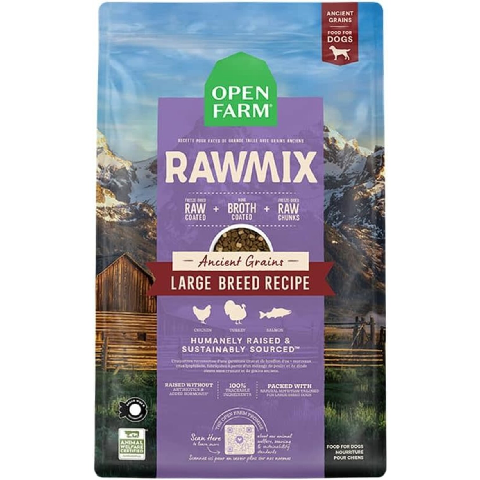 Open Farm Open Farm Dog RawMix Large Breed Ancient Grains 20lbs