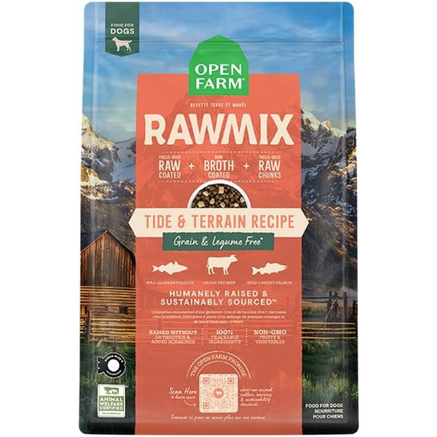 Open Farm Open Farm Dog RawMix Tide & Terrain Grain-Free 20lbs