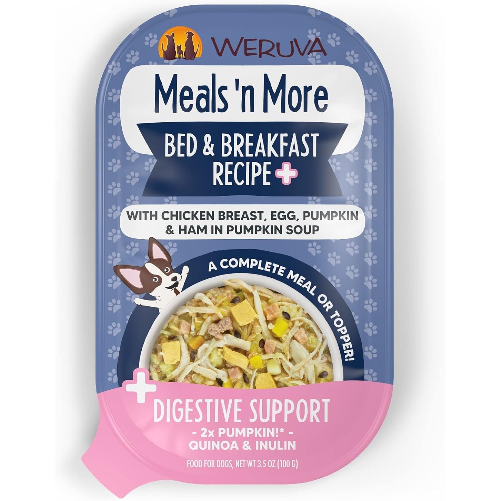 Weruva Weruva Dog Meals'N'More Bed N Breakfast 3.5oz (case 12)