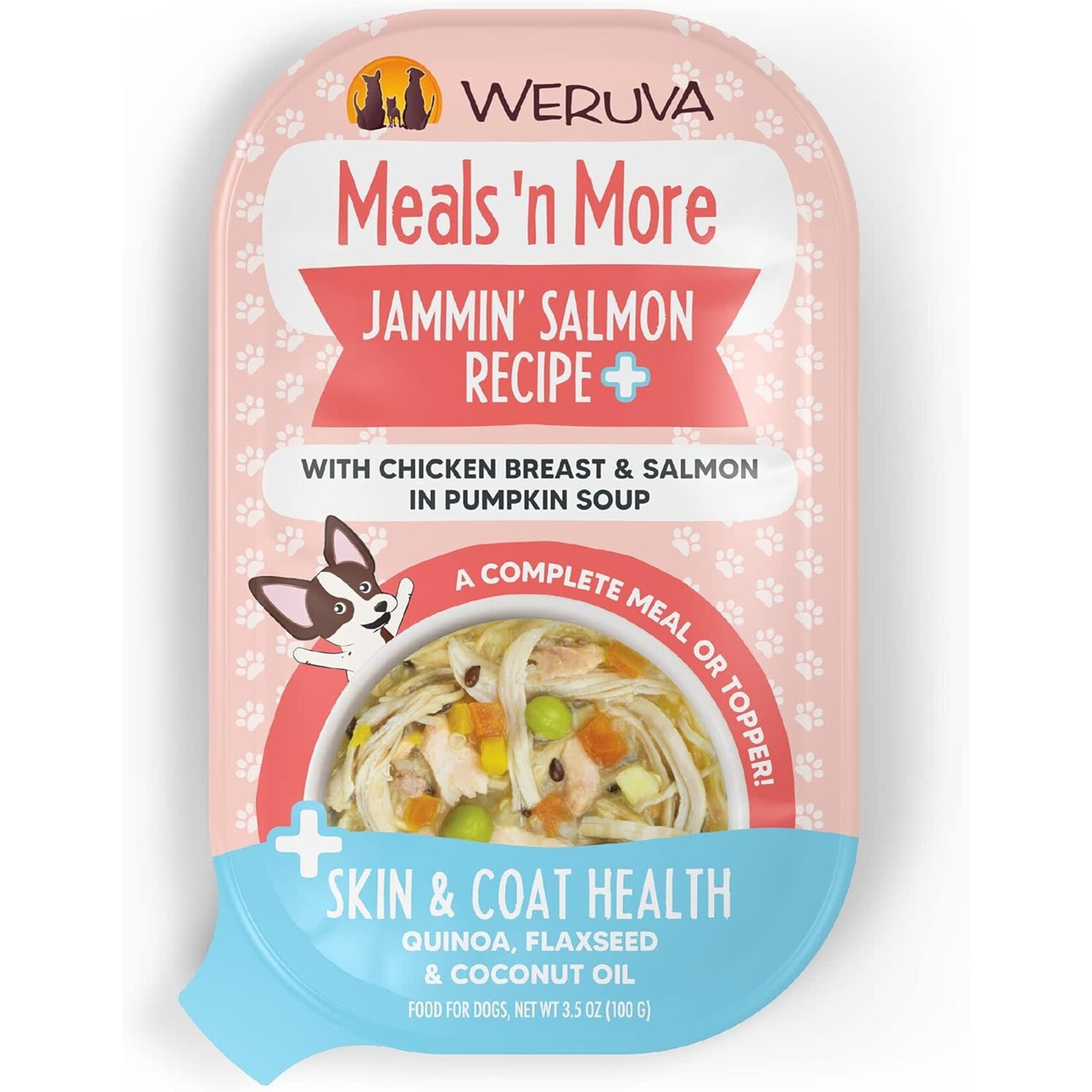 Weruva Weruva Dog Meals'N'More Jammin Salmon 3oz