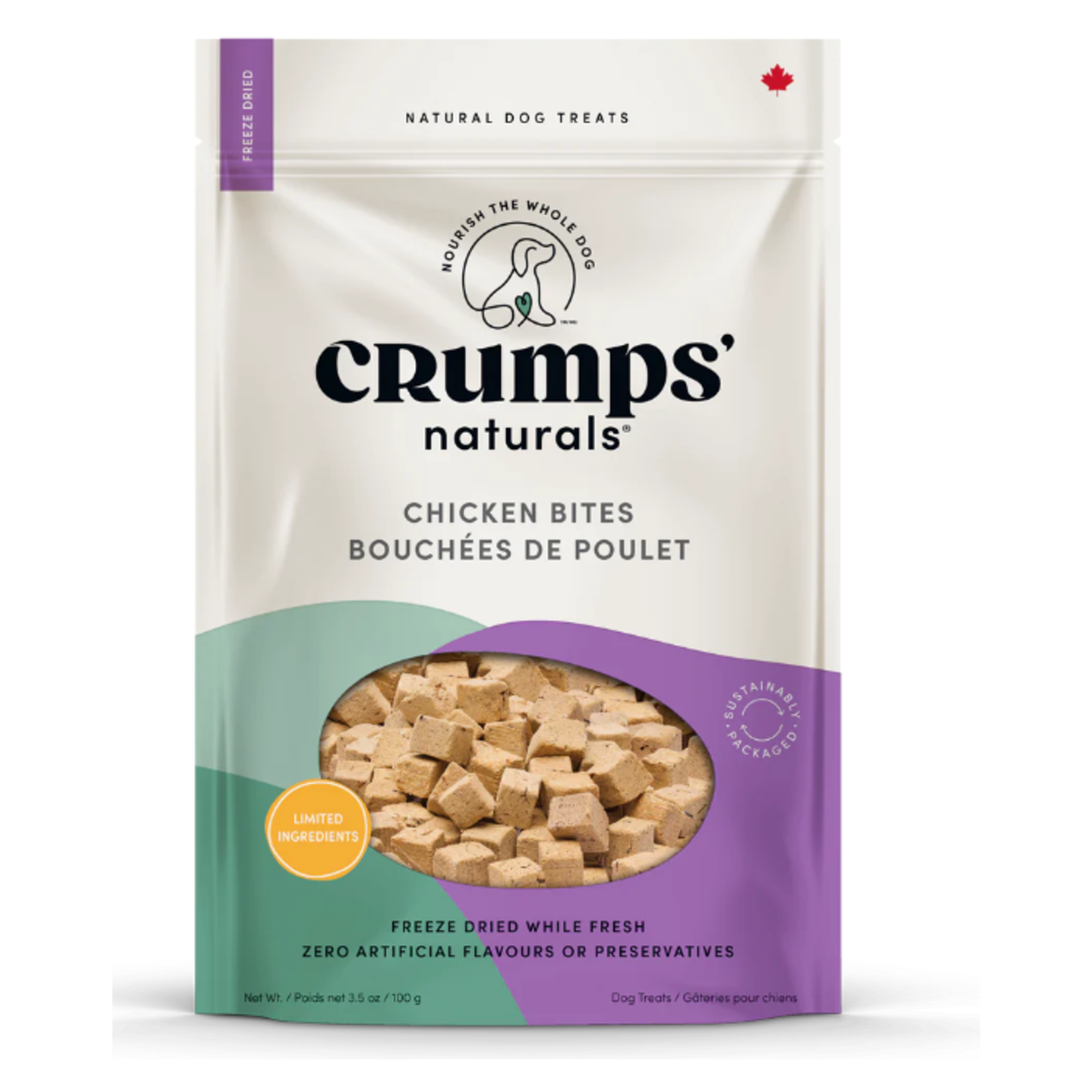 Crumps Crumps Dog Chicken Bites 3.5oz
