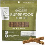 Dog Treat Naturals Naturals Duck & Apple Superfood Sticks for Dogs 10oz
