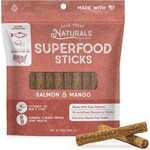 Dog Treat Naturals Naturals Salmon & Mango Superfood Sticks for Dogs 10oz