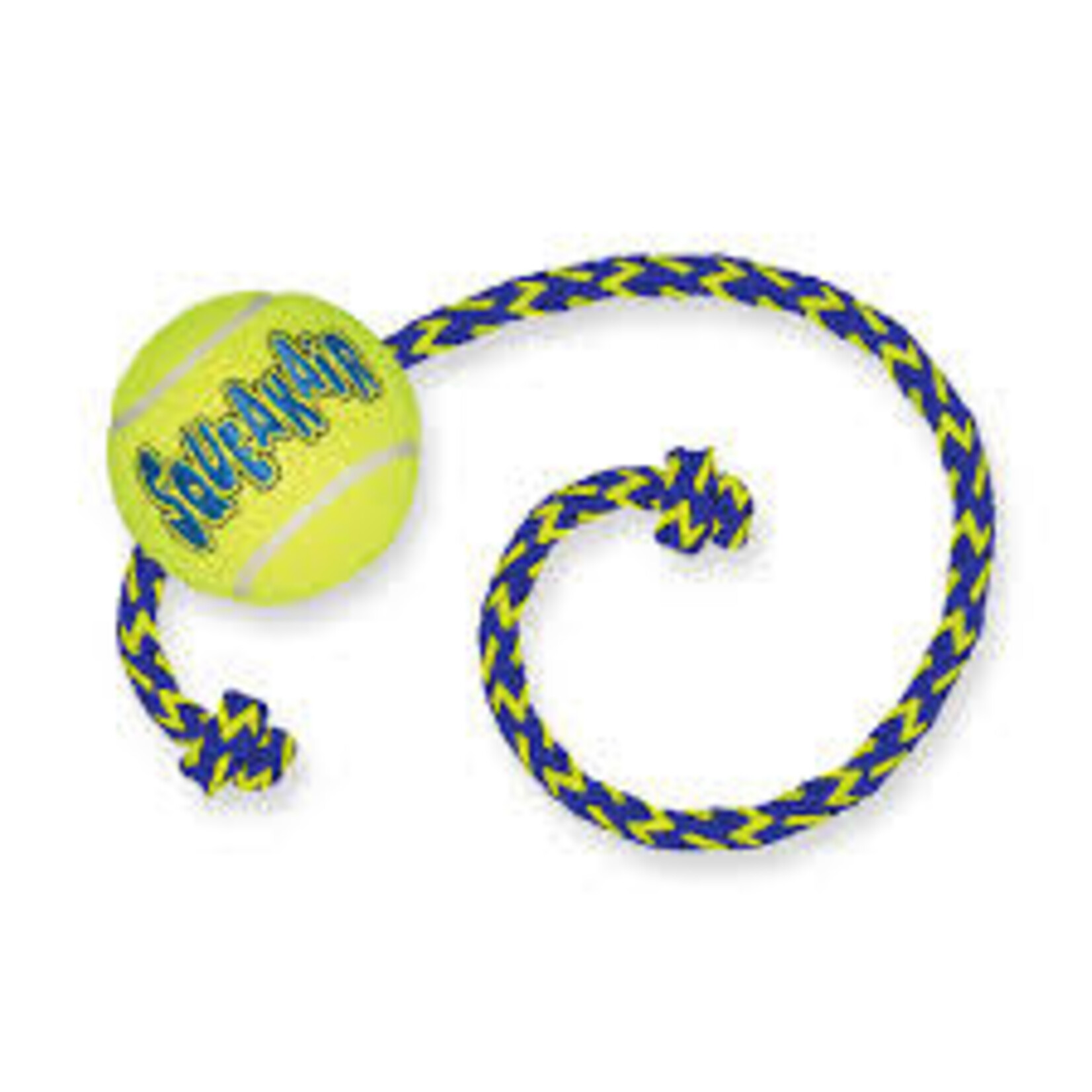 Kong Kong Dog Squeaker Ball Rope Medium