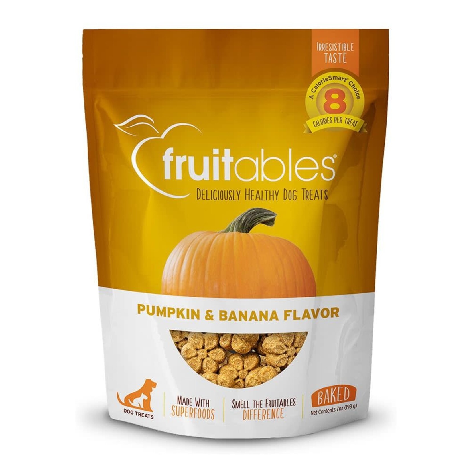 Fruitables Fruitables Pumpkin Banana Dog Treat 7oz