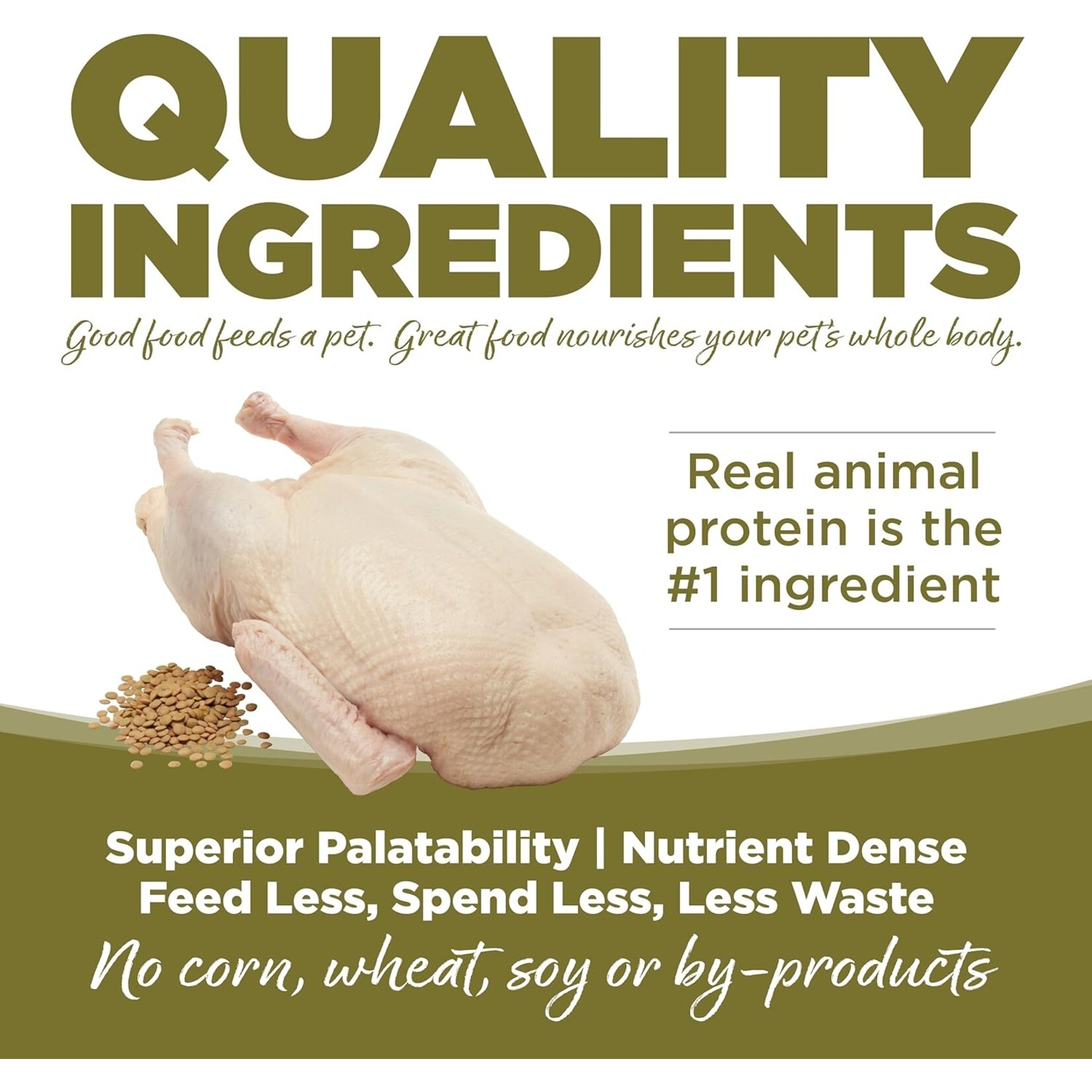 PureVita NutriSource PureVita Duck & Green Lentils Dog 4lb (special order only)