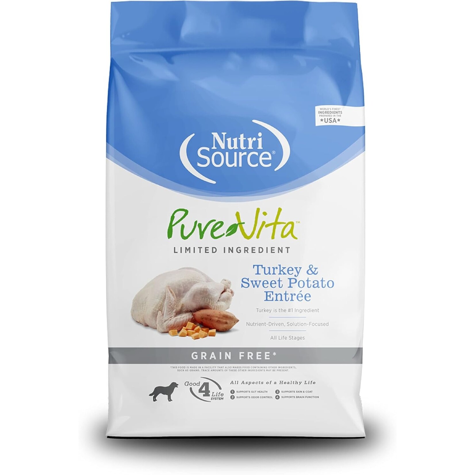 NutriSource PureVita Turkey Sweet Potato 4lb