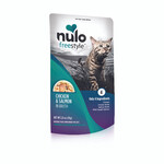 Nulo Nulo Freestyle Chicken Salmon Broth Wet Cat Topper 2.8oz (case 24)