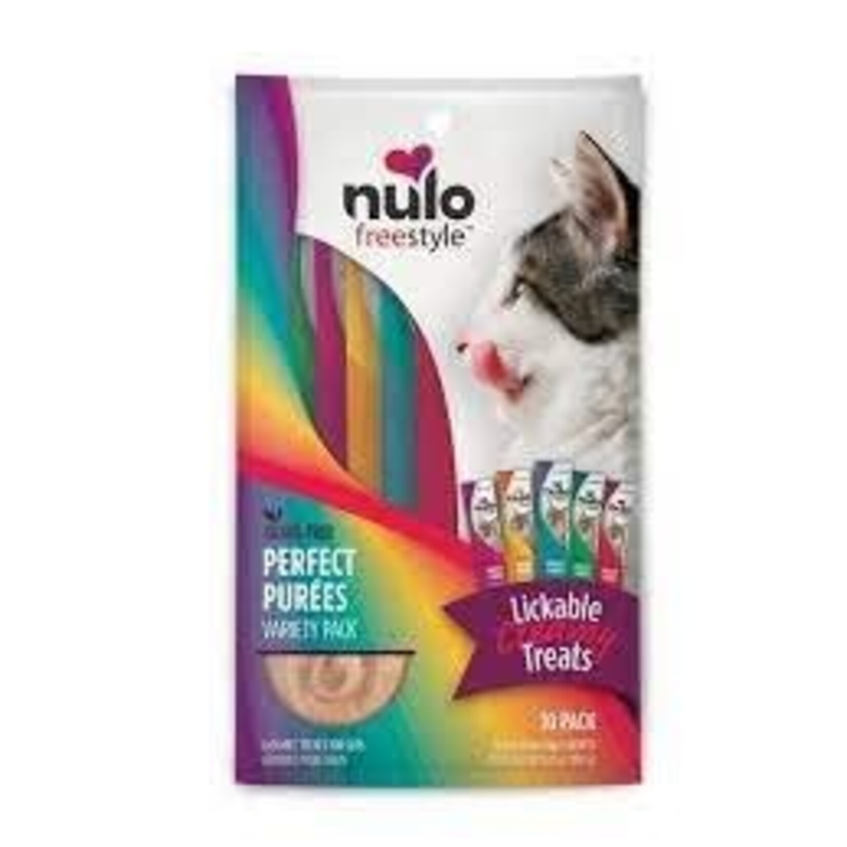 Nulo NULO Freestyle Grain Free Variety Pack Treats for Cats -10 Pack .50oz